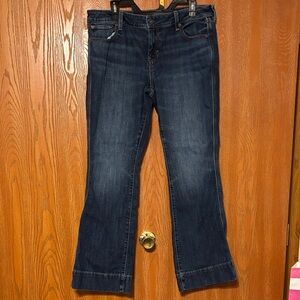 Dark Blue Women's Bootcut Jeans - Classic Denim